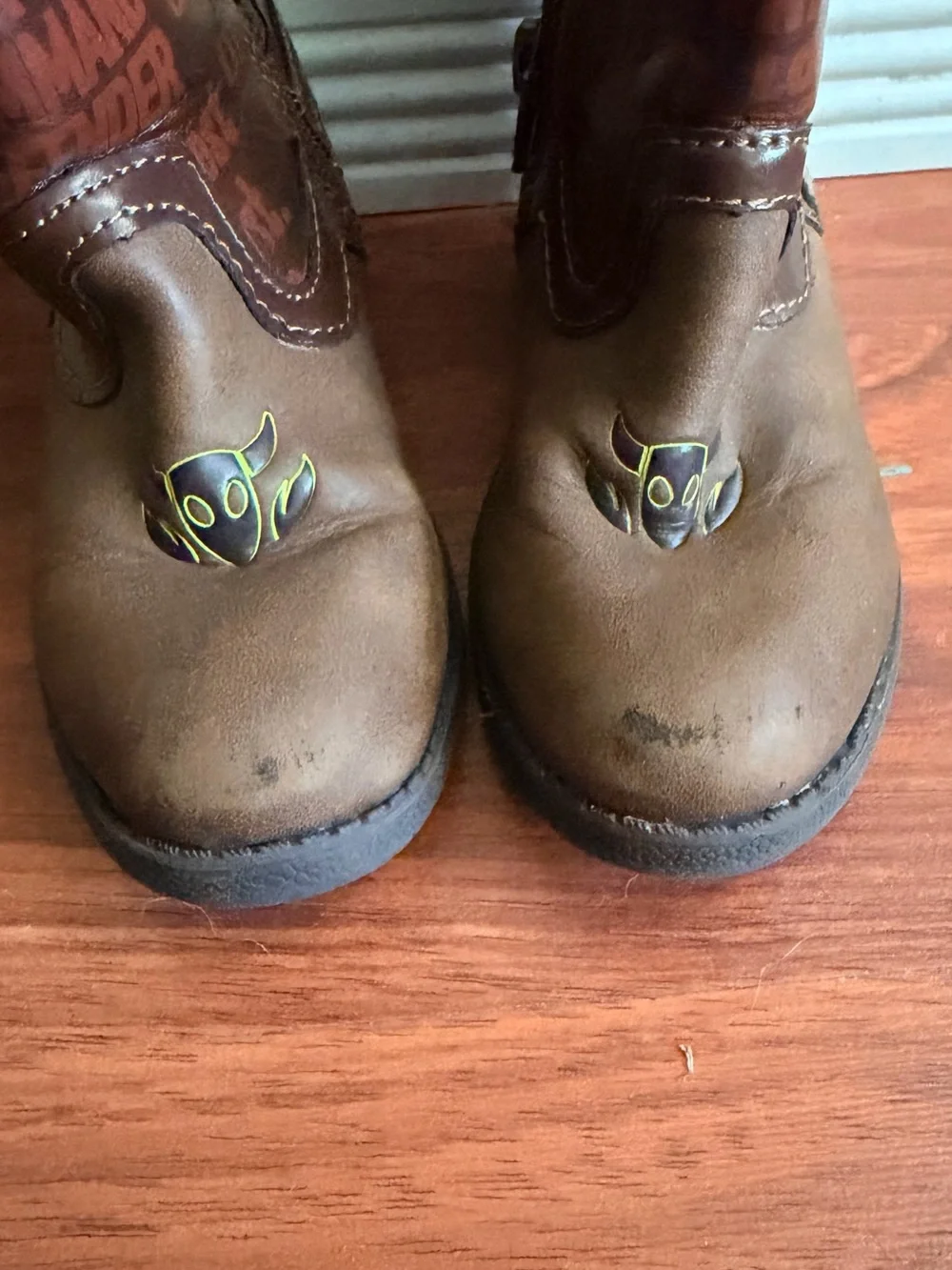 Disney Woody Brown and Blue Kids' Cowboy Boots